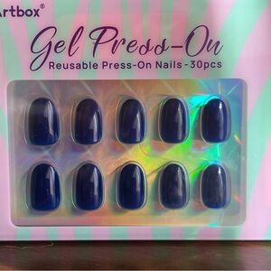 BTArtbox Gel Press-On Nails - Blue